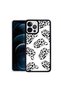 حافظة BRSA M-Fit منقوشة متوافقة مع iPhone 13 Pro - Line No5