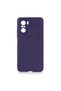 Mi 11İ Case Brsa Premier Silicone Cover - Navy Blue