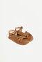 Suni süet platform sandalet - 2