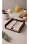 Akasya Napkin Holder & Paper Towel Holder Set Metal Detailed Tabletop Organizer 18X18 - 2