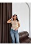 Women's Boat Neck Short Sleeve Lace Blouse - 5