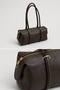 Brown Women's Shoulder Bag Leather Look Stylish Hand & Shoulder Bag Daily & Office Use - 4