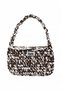 Special Design Hand-Knitted Women's Bag – Trendy Brown Combed Cotton Thread Shoulder Bag (Limited Edition)