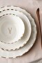 Elegance Bone Aries Metalic 24-Piece Dinnerware Set for 6 People - 3
