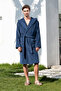 Cosmik Hooded Men's Bathrobe 100% Cotton