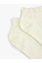 Cotton Heart 3-Piece Booties Socks Set - 3