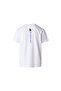 M vertical regular men's casual t-shirt white t-shirt - 2