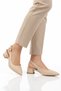 Beige Lightweight Women's Heeled Shoes 323101 Z - 3