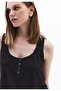 Tank Top With Modal Content - BLACK - 4