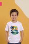 Armikids Unisex Kids Multi-Colored Basic Printed T-Shirt