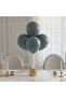 Dusty Blue Fashion Latex Balloon 5in 100pcs, Party Decoration Balloons - 2