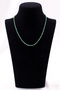 Emerald Stone Necklace Natural Gemstone Faceted Cut 2-3 mm