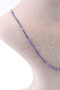 Lapis Lazuli Stone Necklace Natural Stone Faceted Cut 2-3 mm - 2