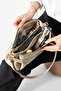 Nçs Mink Belt Detailed Soft Leather Women's Bag with 4 Compartments and 2 Straps - 3