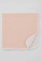 Newborn Baby Blanket Velvet Sleepy Cloud Embroidered Standard, Salmon - 2