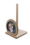 Wooden Paper Towel Holder with Vase Flower Figure Decorative Kitchen Countertop Towel Holder 25 cm Napkin Holder 1 - 5