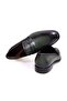 Green Color Laceless Genuine Leather Leather Sole Men's Shoes - 2