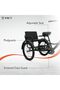 Vaux Tricycle 12" Back Seat Black - 4