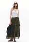 Draped Skirt - ABSTRACT COMB