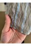 Yankı Hella Striped Single Pocket Shirt-Na878 Mink - 5