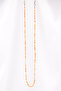 Orange Agate Stone Necklace Natural Stone Faceted Cut 2-3 mm - 3