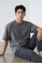 Urban Grey Oversize Men's T-Shirt