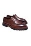 Brown Lace-Up Genuine Leather Men's Shoes