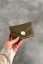 Maja Mink Covered Faux Leather Wallet