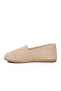 Cream Textile Women's Flat Shoes Pc-54572 Z Wide Fit - 4