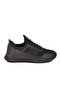 Black Mesh Lightweight Flexible Locking Lace-Up Unisex Sports Shoes Motano g - 3