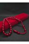 Crimped Amber Natural Stone Sphere Round Cut 33 Stone System with Habber Stone Braided Tassel Prayer Beads Men's Accessory