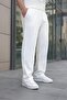 Men's Oversize Modal Fabric Premium Quality 2-Piece Set-White - 3