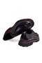 Black Color Lace-Up Genuine Leather Men's Shoes - 2