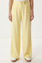 Gold Buttoned Woven Vest-Pants Set Laz0004 Yellow - 4