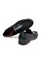 Green Color Laceless Genuine Leather Men's Shoes - 2