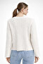 Openwork Detailed Embroidered Knitwear Cardigan - 3