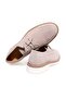 Mink Color Lace-Up Genuine Leather Suede Men's Shoes - 2