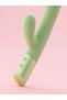 Hailey - Vibrator Telescopic - Verde Lime - 2