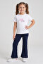 Girls' Cotton T-Shirt and Spanish Leggings Set - 2