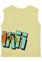 Hawaii Printed T-Shirt for Ages 2-5 - Yellow - 3