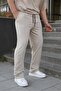 Men's Oversize Modal Fabric Premium Quality 2-Piece Set-Beige - 7