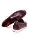 Bordo Color Laceless Genuine Leather Men's Shoes - 2