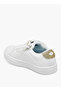 Girls Lace-Up Ankle Sneakers - 5