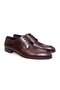 Brown Lace-Up Genuine Leather Men's Shoes