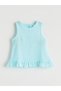 Giyçık Store Green Crew Neck Girls' Blouse and Shorts 2-Piece Set - 2