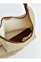 Özmarka New Season Straw Look Women's Shoulder Bag - 6