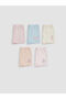 Esvab • Modern & Distinctive Printed Girls' Boxer Shorts 5-Pack - 2
