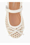Girls Hook & Loop Ballerina Shoes - 4