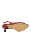 Burgundy Thin Heeled Women's Evening Dress Shoes 655589 Z - 5