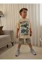 Boy's T-Shirt and Shorts Set Summer Comfortable Casual Combination 2 Pieces - 3